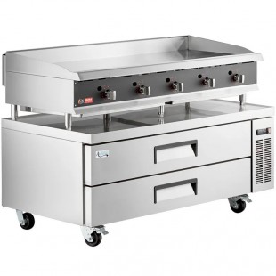 Market Forge MFG-60 (CUSTOM) 60 Inch Griddle Open Base Electric