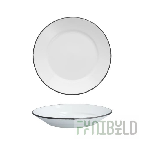 Fortessa TC7400.DV.5.116 8 Inch China Square Plate with Coupe Rim White