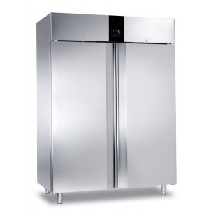 Medium-temperature cabinet R1.0-G (1420x680x2200 in, 1000 l, 0…+6 °C) stainless steel;