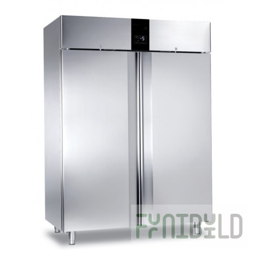 Medium-temperature cabinet R1.0-G (1420x680x2200 in, 1000 l, 0…+6 °C) stainless steel;