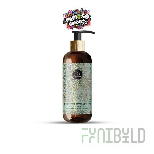 SENSATION liquid soap flower, 300ml, in pack.16 pcs, art.9066