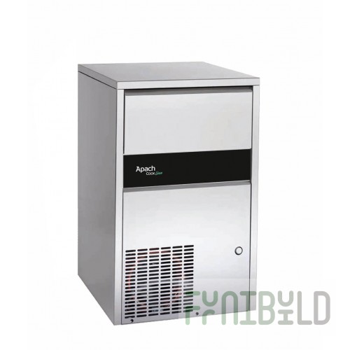 Ice maker APACH ACB5025 A (500x585x795mm, cube 18g, 50kg/day, air cooled, 0.8kW, 220V)