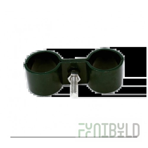 Omcan 24828 Post Clamp Epoxy for Wire Shelving Durable Support Solution