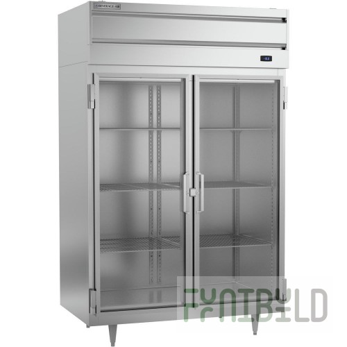 Hubert 69K-129 Kratos® Reach-In Refrigerator 1 Glass Door 23 Cu. Ft.