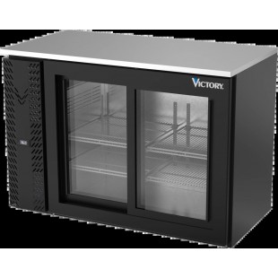 Victory VBBN48HC-GS-B Back Bar Refrigerator Two-section 48