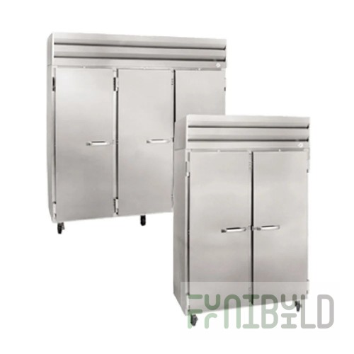 Howard-McCray SR75-P 78 Inch Reach-In Refrigerator 75 cu ft Three Section