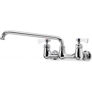 Krowne 14-818L 8 Inch Centers Splash Mounted Faucet with Low Lead Compliance