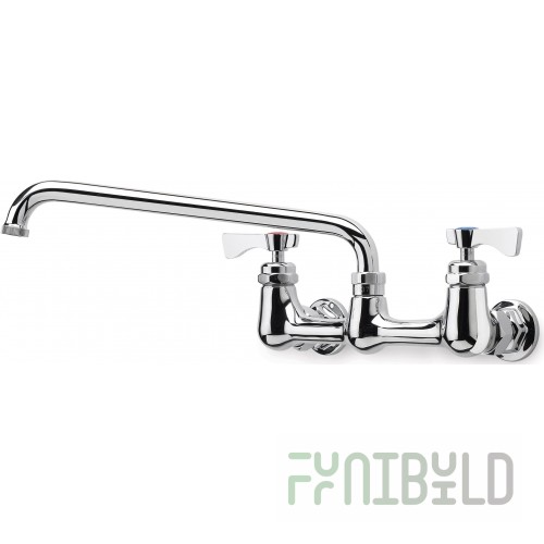 Krowne 14-818L 8 Inch Centers Splash Mounted Faucet with Low Lead Compliance