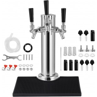 Micro Matic M110003 Dip Tube 3.9 Gallon with Durable Tubing for Draft Beer Systems