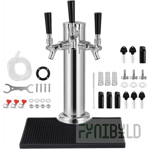 Micro Matic M110003 Dip Tube 3.9 Gallon with Durable Tubing for Draft Beer Systems