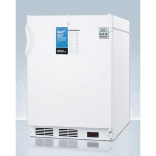 Summit VT65MLBIPLUS2ADA 23 Inch Undercounter Freezer ADA Compliant 3.2 cu ft Summit VT65MLBIPLUS2ADA 23 Inch Undercounter Freezer ADA Compliant 3.2 cu ft