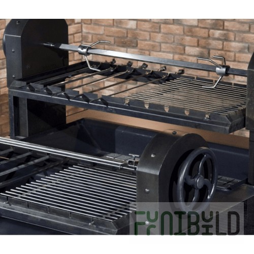 Grill 450x400mm for grilling steaks for UMM barbecue art. 30016