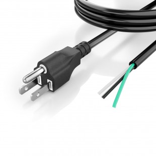 Texican Specialty TSP-116 8 Foot SJO Cord and Plug 14 Gauge Replacement Part