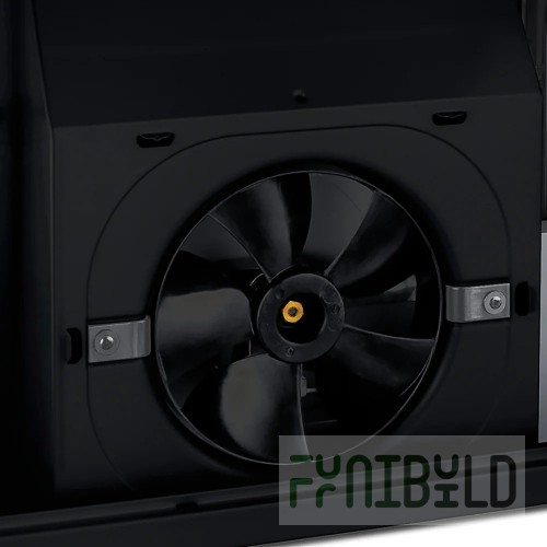 Summit ADAH1730B 30 Inch Ductless Exhaust Hood Two Speed Fan Charcoal Liner Black