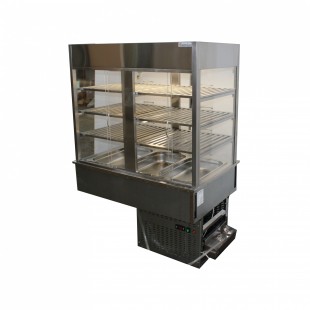 Built-in cooled display case for self-service Gastrolux ВСВ-117/GN/О/S(1100х700х1432 in, 0.75 kW, 220V)