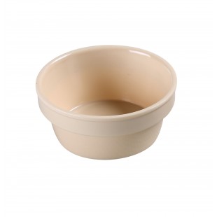 Yanco NS-503T 4 Oz Tan Ramekin Sauce Cup Dishwasher Safe Melamine