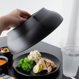 Cambro MDSHD9110 Harbor Collection Black 10 1/4