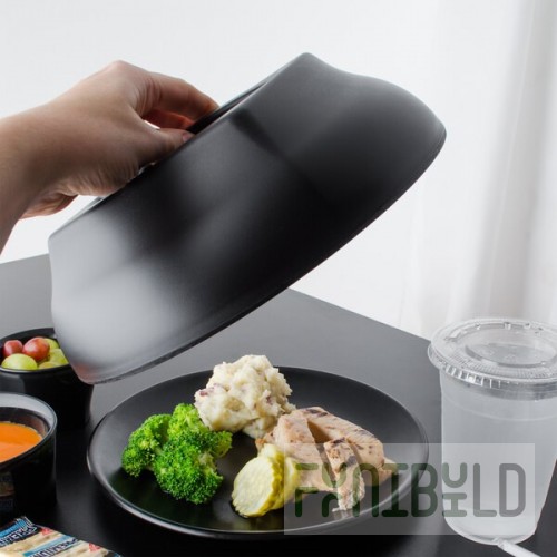 Cambro MDSHD9110 Harbor Collection Black 10 1/4