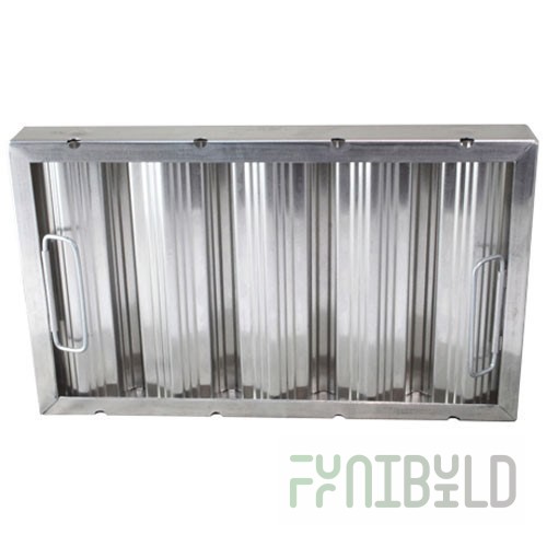 Private Label 261758 Baffle Filter 16 X 20 Alum