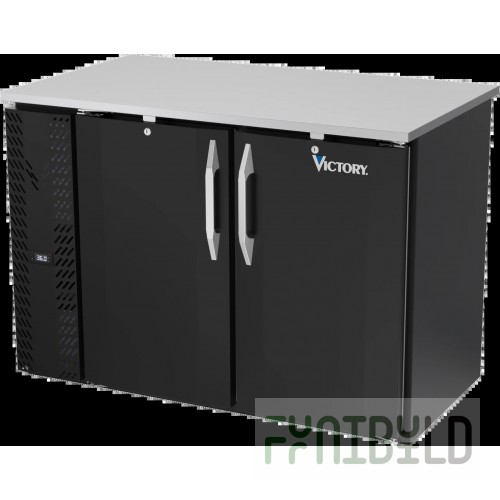 Victory VBBN48HC-B Back Bar Refrigerator Two-section 48