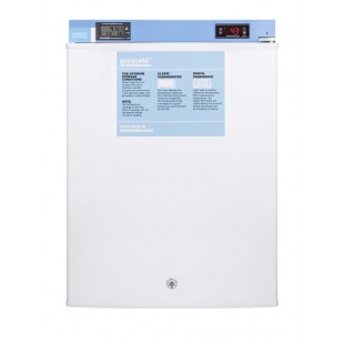 Summit FF28LWHMED2 18.5 Inch Pharmaceutical Refrigerator 2.4 cu ft with Front Lock