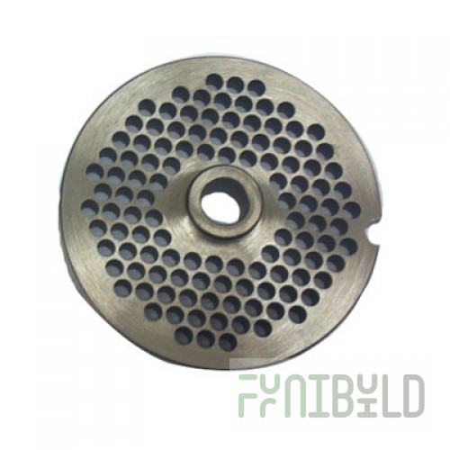 Alfa 32 5/32 HUB Meat Chopper Plate Carbon Tool Steel Replacement - Durability
