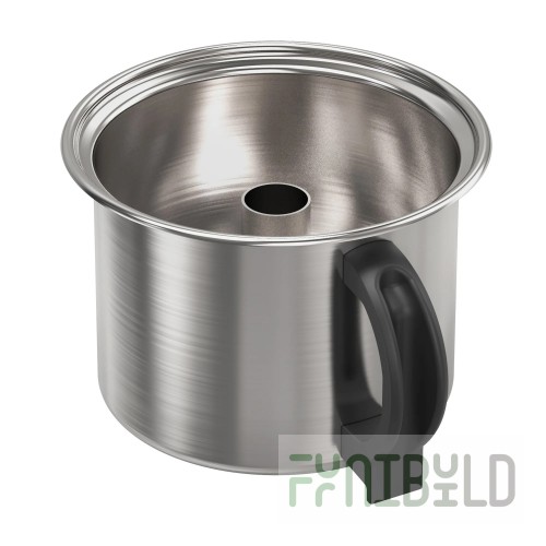 Eurodib 653589 Dito Sama Bowl For 4.7 Qts (4.5 L) Cutter Mixer Stainless Steel