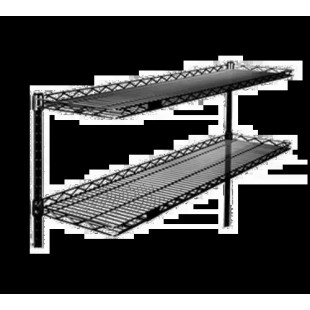 Eagle CS1260-BL 60 Inch Cantilever Shelf Wire Black Epoxy Finish