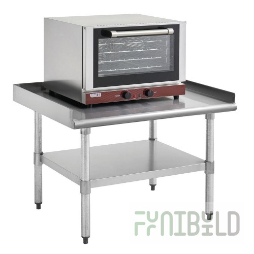 Hubert 28W-080 Kratos® 430 Stainless Steel Commercial Equipment Stand 24