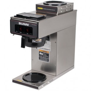 Bunn 13300.0002 8.5 Inch Electric Coffee Brewer for Decanters with 2 Warmers