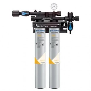 Everpure QC7I TWIN 7FC5 17 Inch Water Filtration System reduces sediment and chlorine