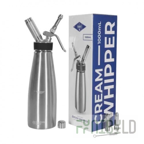 Royal Industries WHC P71 Whipper Cream Bottle 1/2 Liter Stainless Steel Bottle