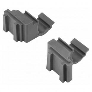 Cambro CBCC10580 Set of 10 Corner Connectors for Camshelving Brushed Graphite