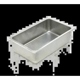 Eagle 304141 Spillage Pan Deep-drawn Aluminum 6-1/2 Inch for Wet Applications