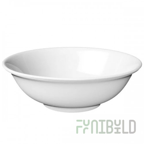 Thunder Group NS5075W 52 Oz Serving Bowl Rimless Melamine White