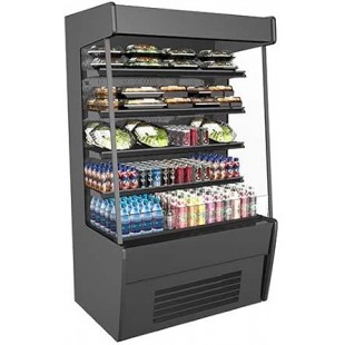 Structural Concepts CO37R 36-1/4 Inch Self-Service Refrigerated Case with 4 Shelves