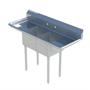 Sapphire Manufacturing SMS-1515D Sink 1-compartment 45