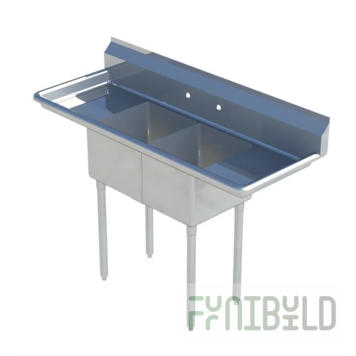 Sapphire Manufacturing SMS-1515D Sink 1-compartment 45