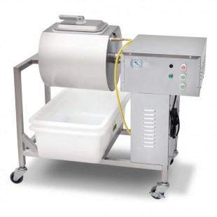 Omcan 41514 39 Inch Electric Vacuum Meat Marinator Floor Model Stainless Steel