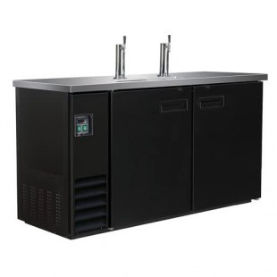 Hubert 69K-833 Kratos® Coimmercial Draft Beer Dispenser Two Door Two Single Head Taps
