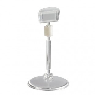 Price tag holder on a round stand art. Base-Clip 0, pack of 10 pcs.