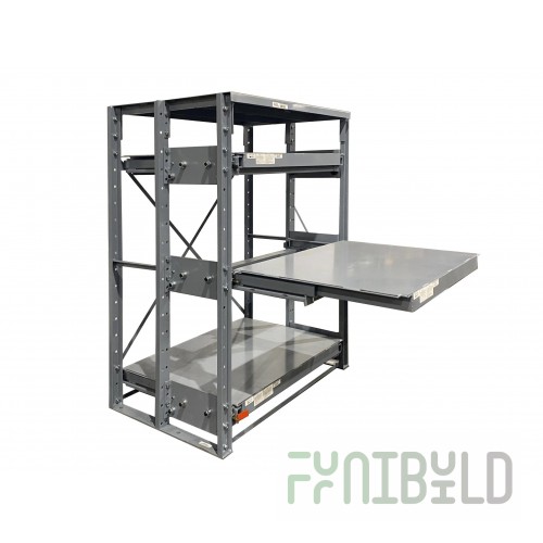 AllPoints NEXPM24488N 24x48 Inch Nexelite Shelving Unit 4 Shelves
