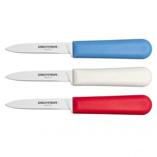 Dexter Russell S104SC-3RWC 3-1/4 Inch High Carbon Steel Paring Knife with Scalloped Edge