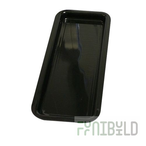 Tray 205x160x60mm, black, T-6