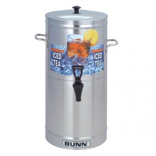 BUNN 33000.0000 9 Inch Iced Tea and Coffee Dispenser Stainless Steel 3 Gallon