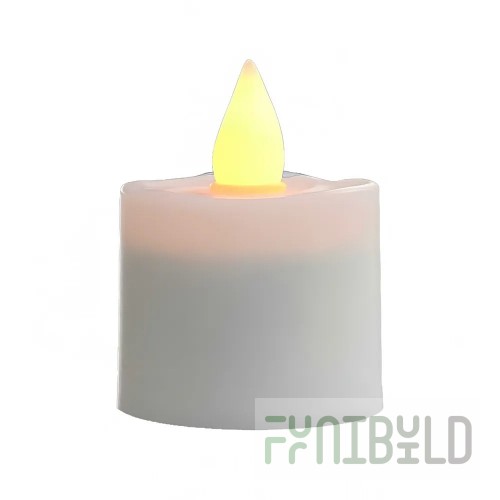 Hollowick HFRP-WW 1-1/2 Inch LED Flameless Candle Rechargeable Ambiente