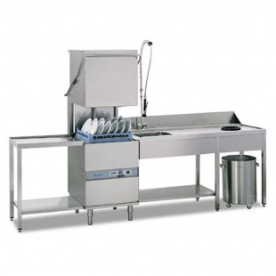 Dishwashing machine. t.m. Vortmax Drive series, mod. Drive 500 380V (el. mech. p/u., dosing of detergent and ointment, cold water)