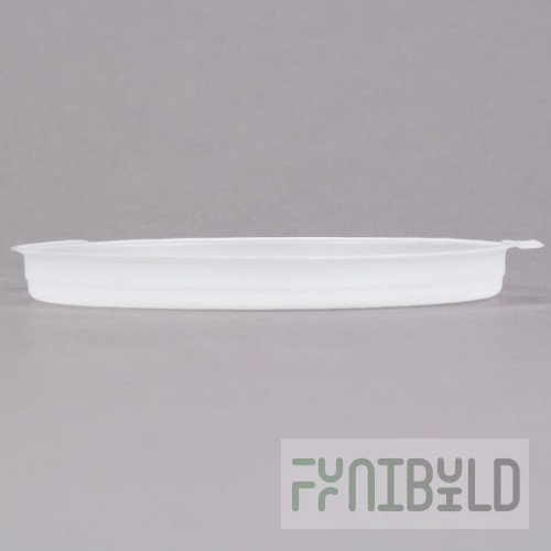 Cambro CLDHB9 Disposable Translucent Lid for Dinex Heritage 9 oz. Bowl - 1,000/Case