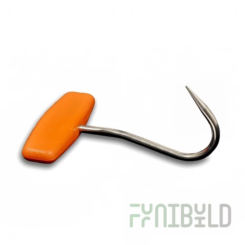 Dexter Russell 42003 4 Inch Hook 1/4 Inch Diameter Flat Handle Meat Hook