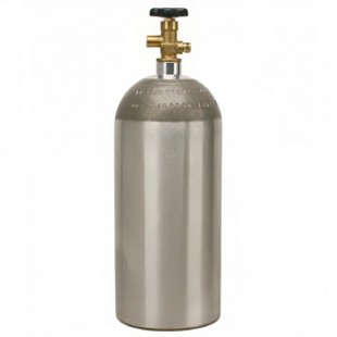 Micro Matic 430A-10E 10 Lb Aluminum CO2 Cylinder Tank Empty